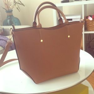 Brand new tan/brown large purse